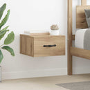vidaXL Éjjeliszekrény 2 pcs kézműves tölgy 35 x 35 x 20 cm Faanyag