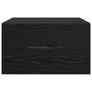 vidaXL Éjjeliszekrény 2 pcs Musta tammi 35 x 35 x 20 cm Faanyag