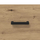 vidaXL Éjjeliszekrény fiókkal kézműves tölgy 35 x 35 x 20 cm Faanyag