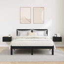 vidaXL Éjjeliszekrény 2 pcs Musta tammi 35 x 35 x 20 cm Faanyag