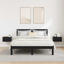 vidaXL Éjjeliszekrény 2 pcs Musta tammi 35 x 35 x 20 cm Faanyag