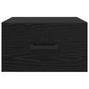 vidaXL Éjjeliszekrény 2 pcs Musta tammi 35 x 35 x 20 cm Faanyag