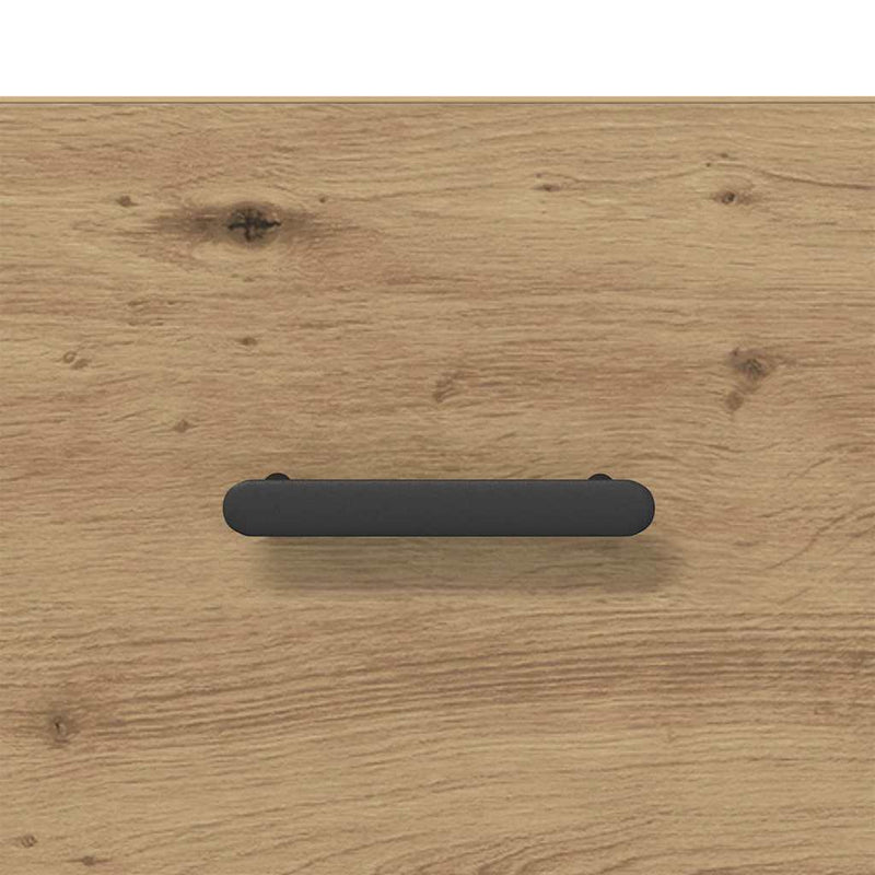 vidaXL Éjjeliszekrény 2 pcs kézműves tölgy 35 x 35 x 20 cm Faanyag
