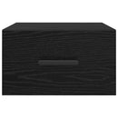 vidaXL Éjjeliszekrény 2 pcs Musta tammi 35 x 35 x 20 cm Faanyag
