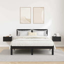 vidaXL Éjjeliszekrény 2 pcs Musta tammi 35 x 35 x 20 cm Faanyag