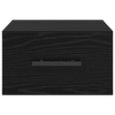 vidaXL Éjjeliszekrény Musta tammi 35 x 35 x 20 cm Faanyag