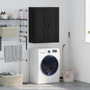 vidaXL Fali szekrény Fekete tölgy 69,5 x 34 x 90 cm Faanyag