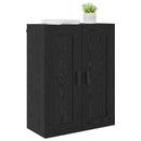 vidaXL Fali szekrény Fekete tölgy 69,5 x 34 x 90 cm Faanyag