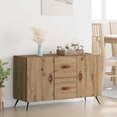 vidaXL Széf Artisan tölgy 100 x 36 x 60 cm Faanyag
