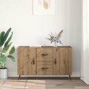 vidaXL Széf Artisan tölgy 100 x 36 x 60 cm Faanyag