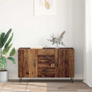 vidaXL Széf fiókkal Öreg fa 100 x 36 x 60 cm Faanyag