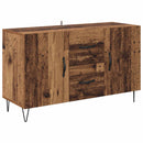 vidaXL Széf fiókkal Öreg fa 100 x 36 x 60 cm Faanyag