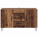 vidaXL Széf fiókkal Öreg fa 100 x 36 x 60 cm Faanyag
