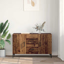 vidaXL Széf fiókkal Öreg fa 100 x 36 x 60 cm Faanyag