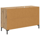 vidaXL Széf Artisan tölgy 100 x 36 x 60 cm Faanyag
