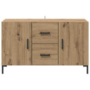 vidaXL Széf fiókkal Artisan tölgy 100 x 36 x 60 cm Faanyag