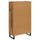 vidaXL Magasfiú fiókkal Öreg fa 69,5 x 30 x 115 cm Faanyag