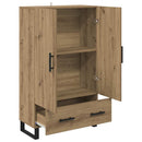 vidaXL Magasfiú Artisan tölgy 69,5 x 30 x 115 cm Faanyag