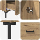 vidaXL Magasfiú fiókkal Artisan tölgy 69,5 x 31 x 115 cm Faanyag