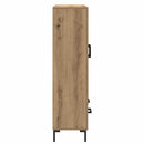 vidaXL Magasfiú Artisan tölgy 69,5 x 31 x 115 cm Szerelt Fa
