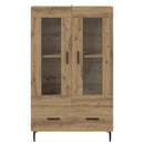 vidaXL Magasfiú Artisan tölgy 69,5 x 31 x 115 cm Faanyag