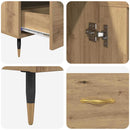 vidaXL Magasfiú fiókkal Artisan tölgy 69,5 x 31 x 115 cm Faanyag