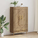 vidaXL Magasfiú Artisan tölgy 69,5 x 31 x 115 cm Faanyag