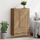 vidaXL Magasfiú fiókkal Artisan tölgy 69,5 x 31 x 115 cm Faanyag