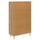 vidaXL Magasfiú fiókkal Artisan tölgy 69,5 x 31 x 115 cm Faanyag