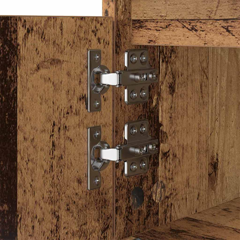 vidaXL Dohányzóasztal Öreg fa 90 x 60 x 35 cm Faanyag