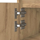 vidaXL Dohányzóasztal Artisan tölgy 90 x 60 x 35 cm Faanyag