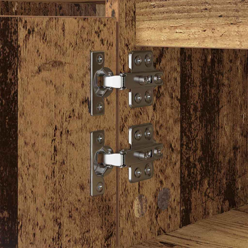 vidaXL Dohányzóasztal Öreg fa 104 x 60 x 35 cm Faanyag