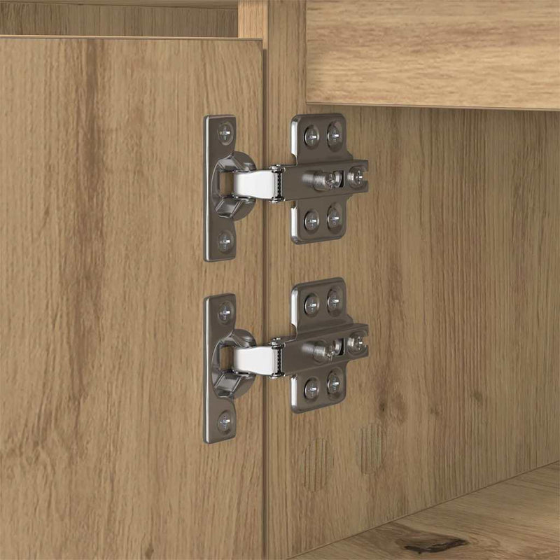 vidaXL Dohányzóasztal Artisan tölgy 104 x 60 x 35 cm Faanyag