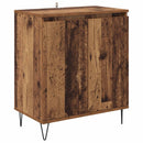 vidaXL Széf Öreg fa 60 x 35 x 70 cm Faanyag