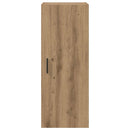 vidaXL Fali szekrény Artisan tölgy 34,5 x 34 x 90 cm Faanyag