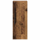 vidaXL Fali szekrény Öreg fa 34,5 x 34 x 90 cm Faanyag