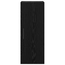 vidaXL Fali szekrény Fekete tölgy 34,5 x 34 x 90 cm Faanyag