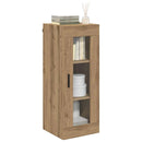 vidaXL Fali szekrény Artisan tölgy 34,5 x 34 x 90 cm