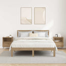 vidaXL Éjjeliszekrény 2 pcs kézműves tölgy 40 x 35 x 50 cm Faanyag