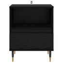 vidaXL Éjjeliszekrény 2 pcs Musta tammi 40 x 35 x 50 cm Faanyag
