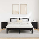 vidaXL Éjjeliszekrény 2 pcs Fekete tölgy 40 x 35 x 50 cm Faanyag