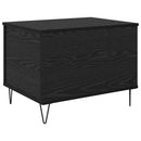 vidaXL Dohányzóasztal Fekete tölgy 60 x 44,5 x 45 cm Faanyag