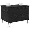 vidaXL Dohányzóasztal Fekete tölgy 60 x 44,5 x 45 cm Faanyag