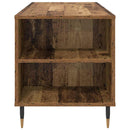 vidaXL Dohányzóasztal fiókkal Öreg fa 102 x 44,5 x 50 cm Faanyag