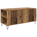 vidaXL Dohányzóasztal fiókkal Öreg fa 102 x 44,5 x 50 cm Faanyag