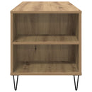 vidaXL Dohányzóasztal fiókkal Artisan tölgy 102 x 44,5 x 50 cm Faanyag