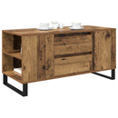 vidaXL Dohányzóasztal Öreg fa 102 x 44,5 x 50 cm Faanyag