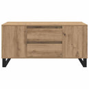 vidaXL Dohányzóasztal Artisan tölgy 102 x 44,5 x 50 cm Faanyag