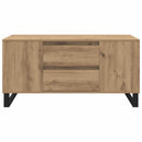 vidaXL Dohányzóasztal Artisan tölgy 102 x 44,5 x 50 cm Szerelt Fa
