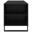 vidaXL Dohányzóasztal Fekete tölgy 102 x 44,5 x 50 cm Szerelt Fa